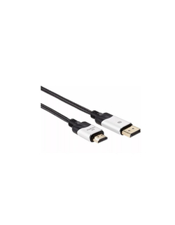 Кабель VCOM CG608M-1.8M Кабель-переходник DisplayPort M-&gt; HDMI M 4K@60Hz 1.8m VCOM (CG608M-1.8M) [4895182211292]