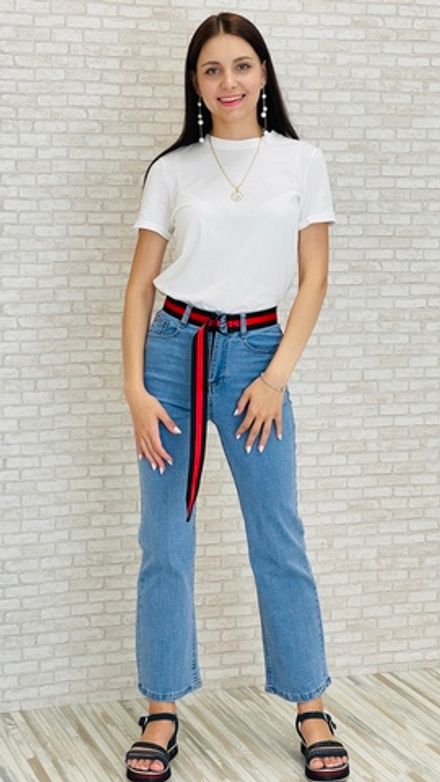 Джинсы МС-2-1078 (голубой)