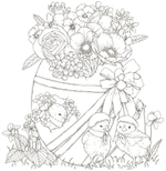 Symphony of Cute Animals. Coloring book