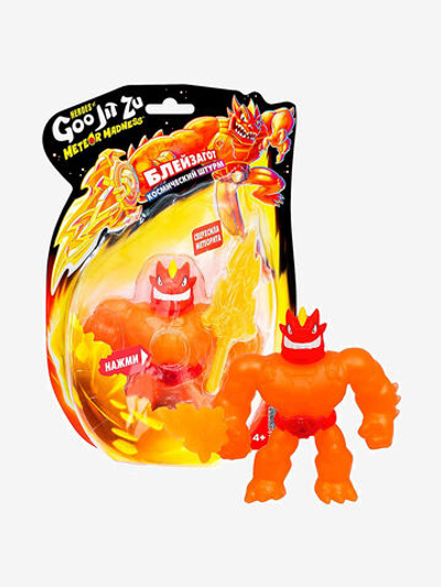 Игрушка Гуджитсу Блейзагот Meteor Madness 71037 | GooJitZu Blazeagoth Meteor Madness | тянущаяся эластичная фигурка | 4+