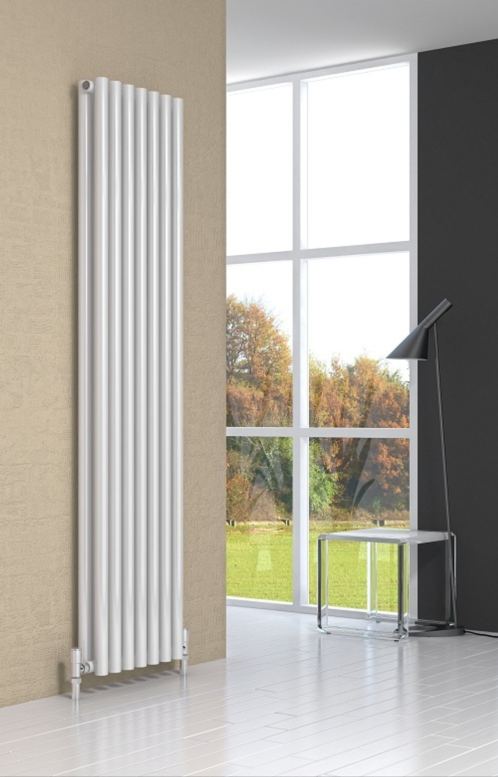 Вертикальные дизайн-радиаторы Гармония А40 1784мм с нижним подключением