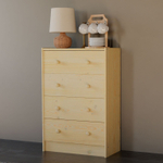 Комод деревянный с ящиками Раст, из массива сосны, с органайзерами для хранения