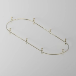 Магнитный шинопровод Maytoni BUSBAR TRUNKINGS FLARITY TRX154-2SR-D1200-BS