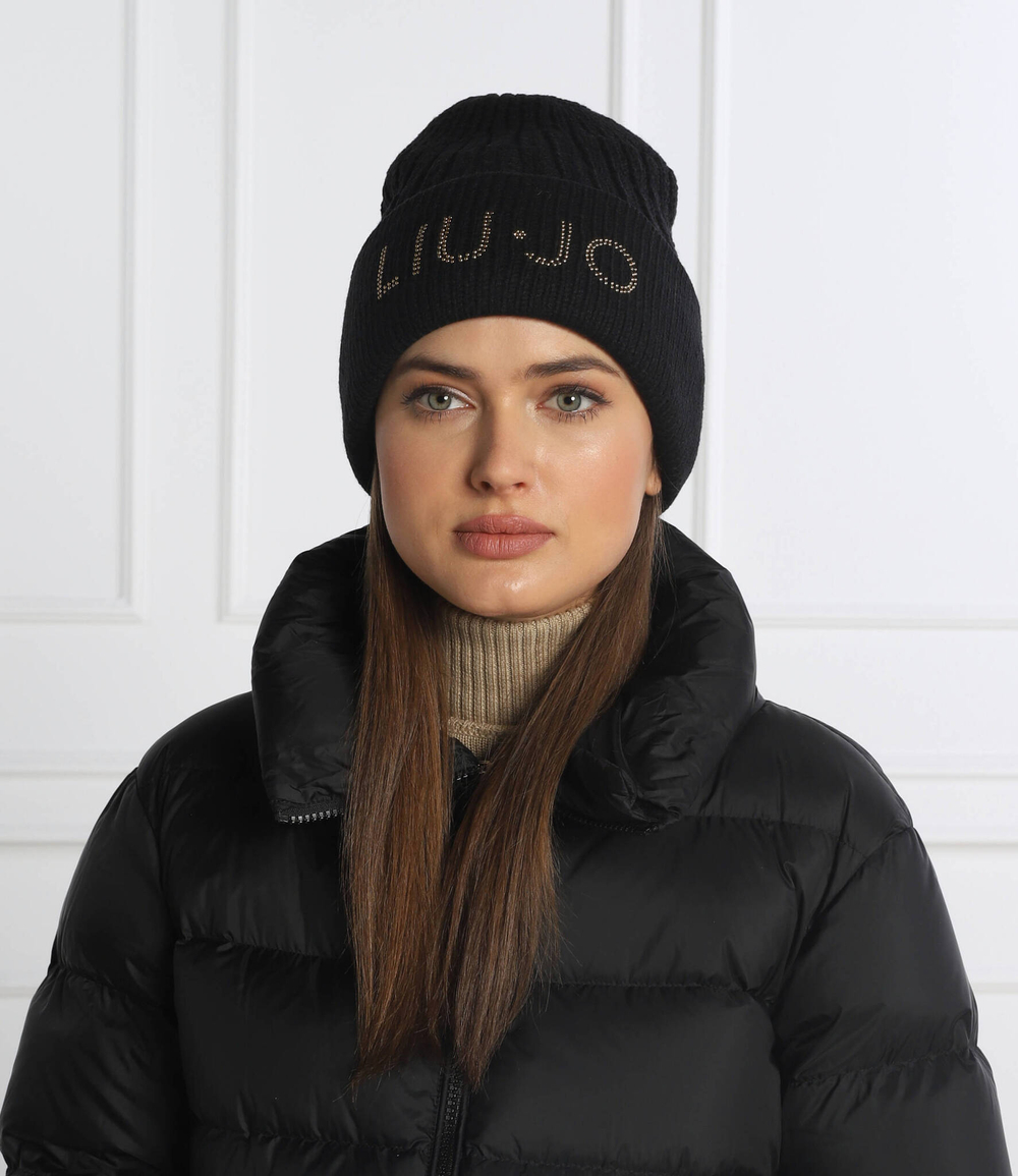 шапка logo borchie Liu Jo - черный(3F2102 M0300)