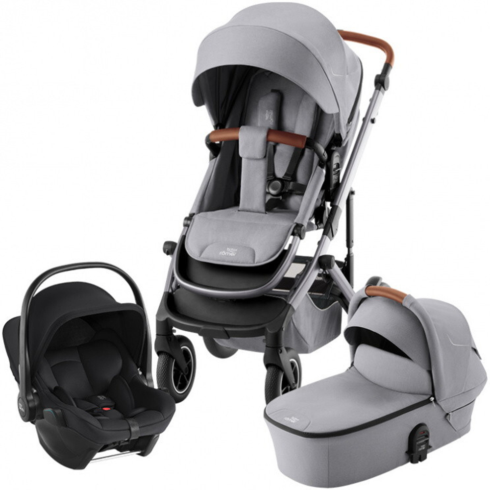 Детская коляска Britax Roemer Smile 5Z Core 3 в 1 Frost Grey/Space Black