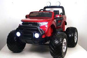 Детский электромобиль FORD RANGER MONSTER TRUCK 4WD DK-MT550 Красный