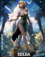 Принцесса Зельда Легенда о зельде Фигурка Princess Zelda The Legend of Zelda Tears Of The Kingdom