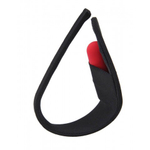 Стринги-С с карманом для вибропули (черный)