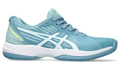 Женские теннисные кроссовки Asics Solution Swift FF Clay - gris blue/white