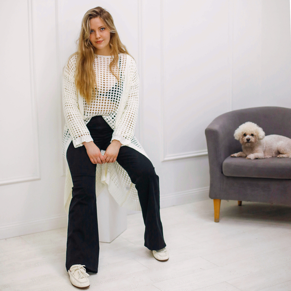 Кардиган, Тишетка сетка Италия