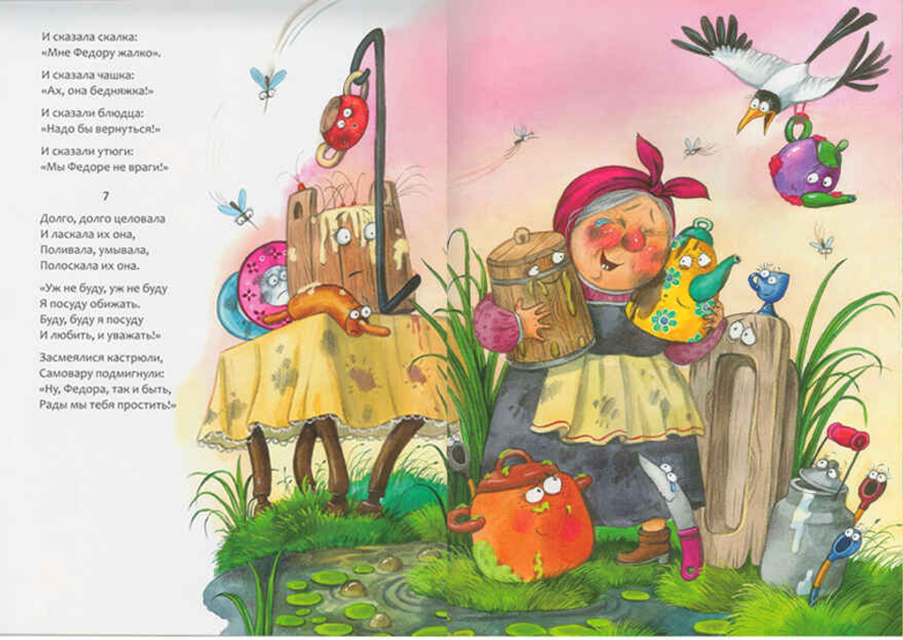 Любимые сказки К.И. Чуковского Федорино Горе