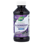 Nature's Way, Sambucus®, традиционный иммунный сироп, без сахара, бузина, 120 мл (4 жидк. Унции)