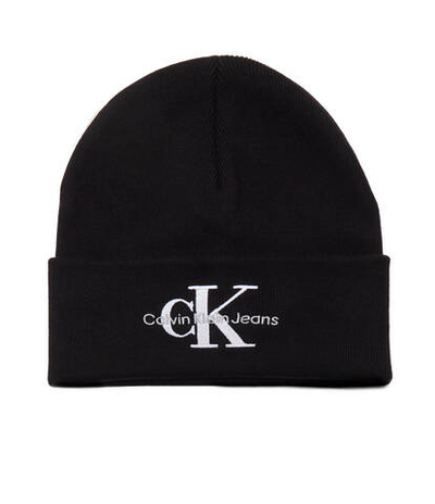 Шапка MONOLOGO EMBRO BEANIE CALVIN KLEIN JEANS - черный(K50K511160)