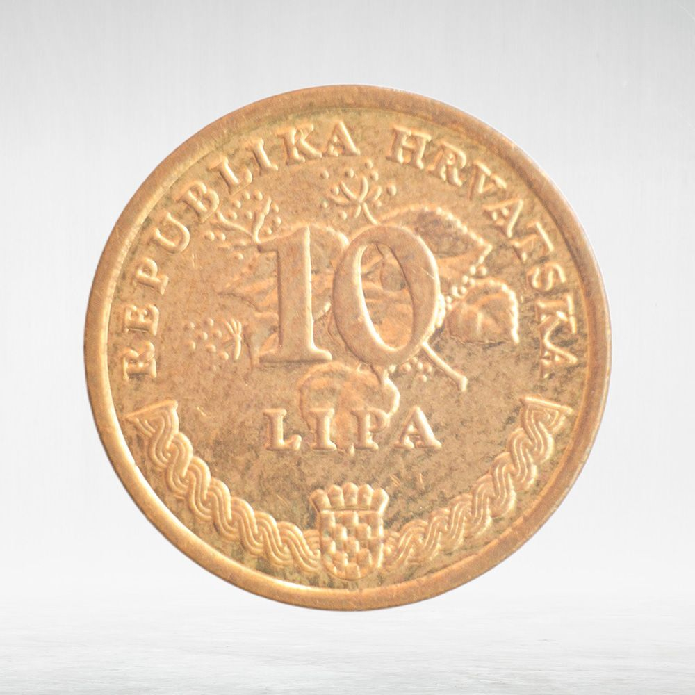 Croatia, 10 Lipa (Croatian Text), 2017, VF