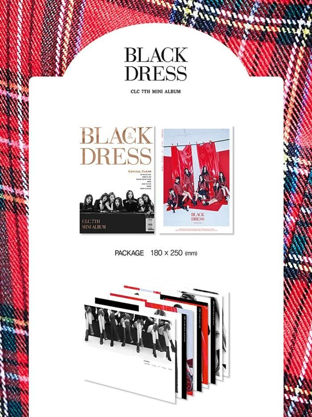 Альбом CLC - Black Dress 7th Mini Album