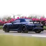Карбоновые канарды заднего бампера для Porsche 718 982 Cayman/Boxster 2016+ Порше