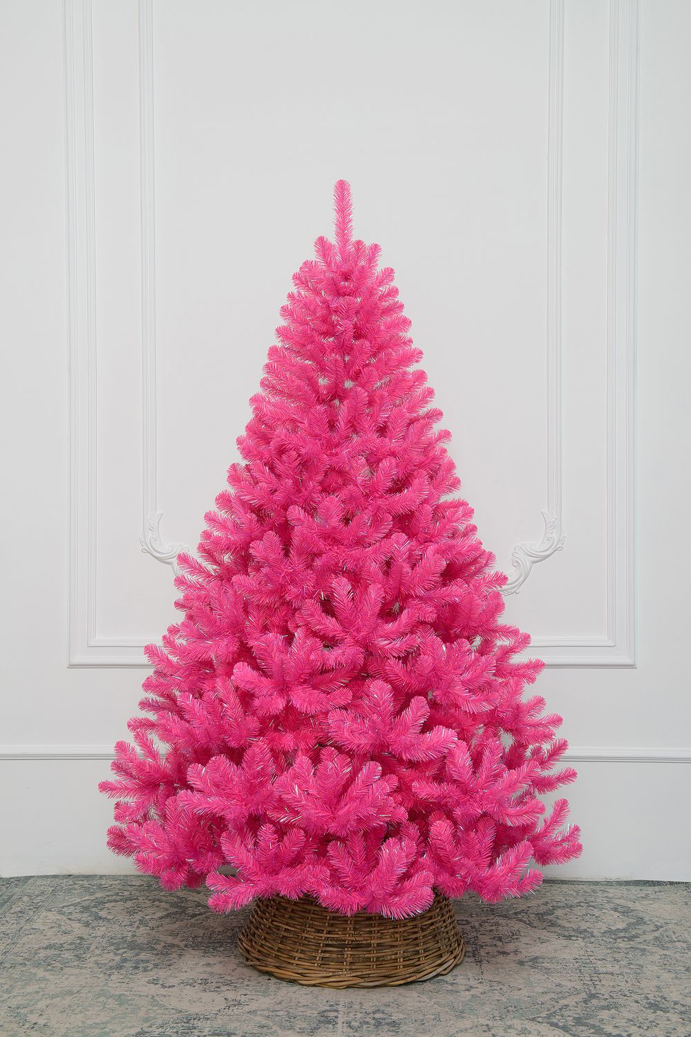 Искусственная розовая елка «Фуксия» (пвх) от 1,2 м до 3 м