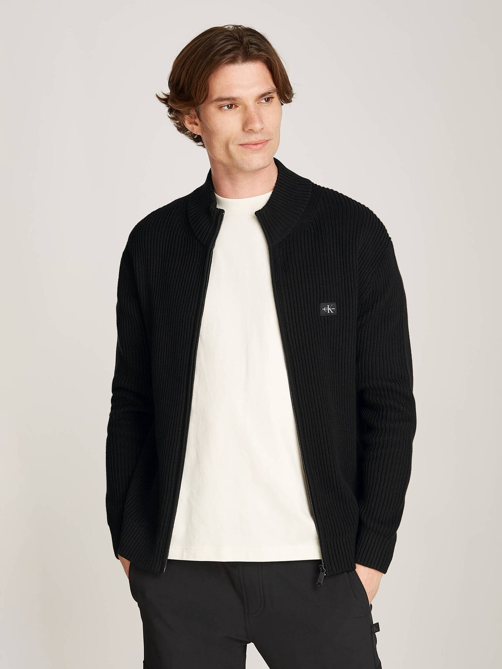 Кардиган CALVIN KLEIN JEANS - черный(J30J326197)