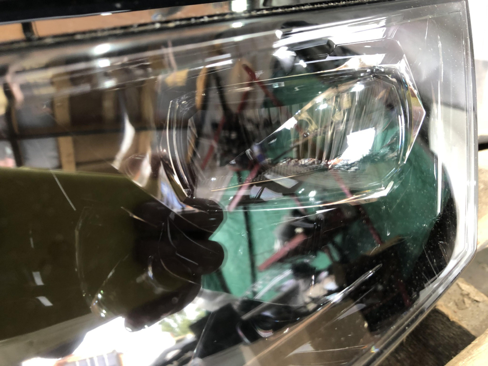 Фара левая LED Skoda Karoq 17-нв Б/У Оригинал 57B941015D