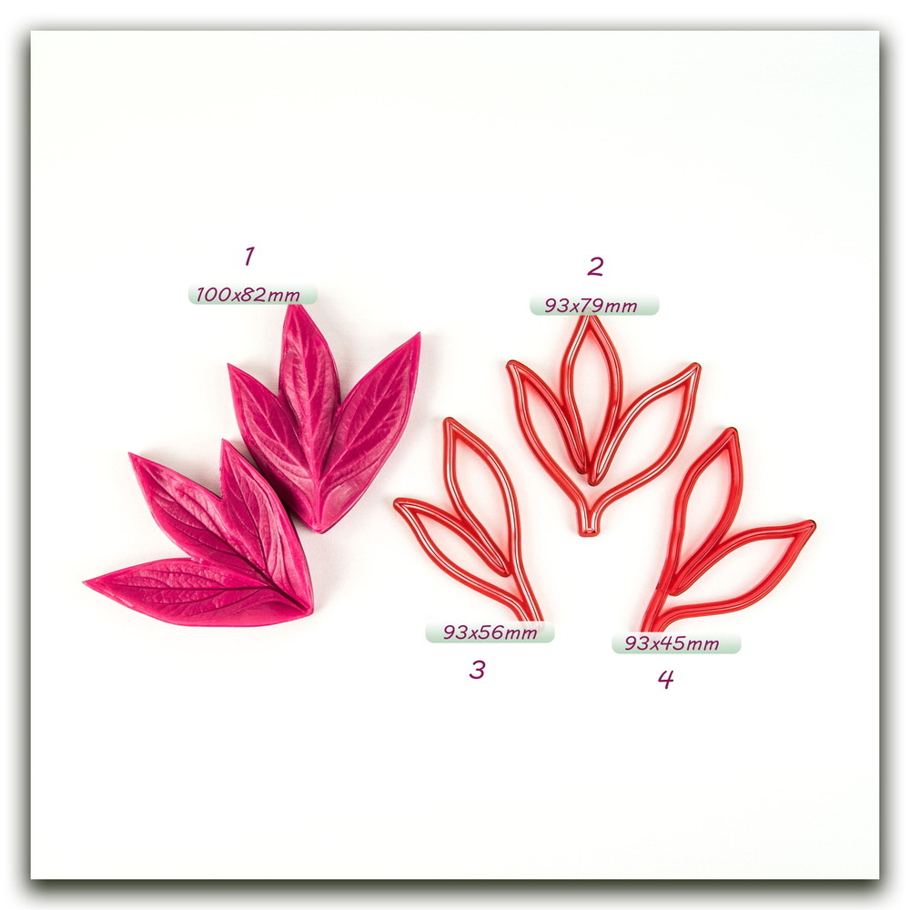 Комплект для лепки садовых пионов