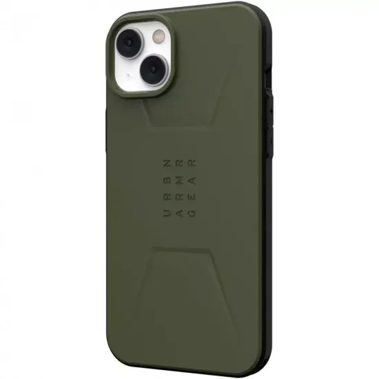 Чехол с поддержкой MAGSAFE Uag Civilian для iPhone 14 6.1", цвет оливковый (Olive Drab)