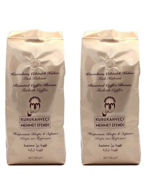 Кофе в зёрнах Kurukahveci Mehmet Efendi 500 г, 2 шт