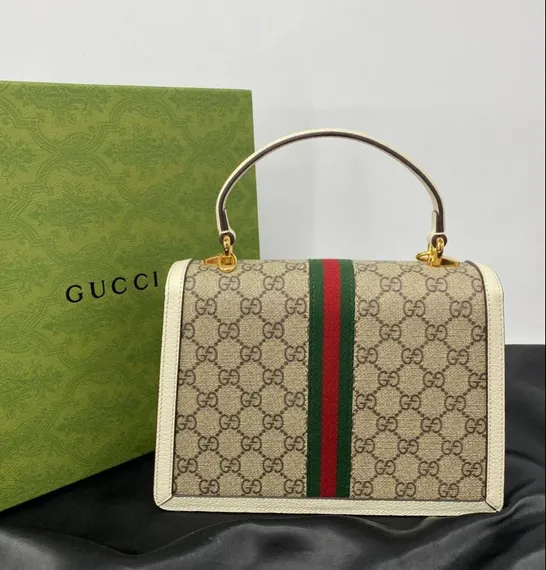 Маленькая сумка Gucci Ophidia с верхней ручкой