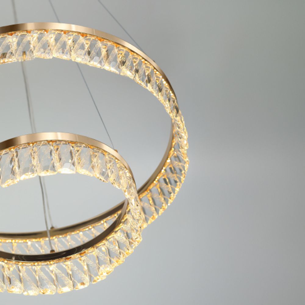 Люстра Rivoli Erika 6131-105 светодиодная LED 68 Вт 3000 K дизайн | Rivoli