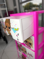 Комод 4-х секц. "LOL Surprise" М8230