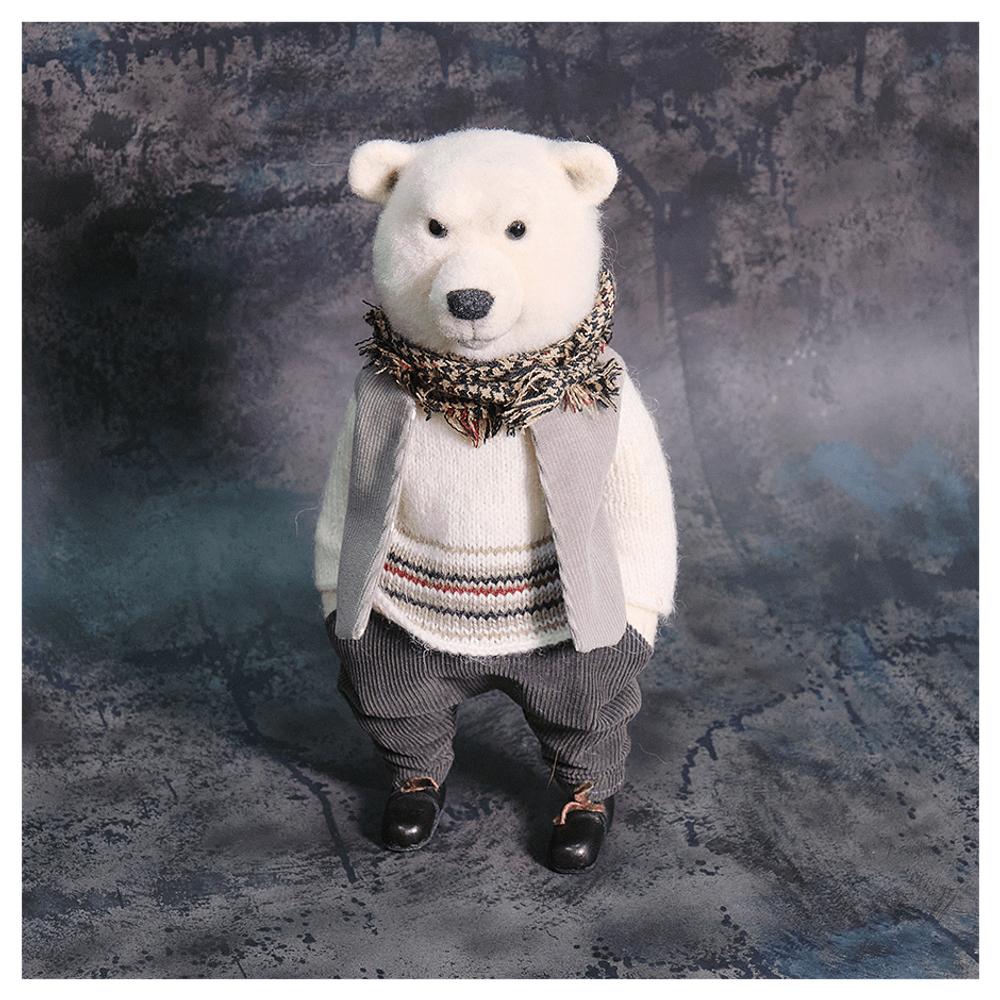 Валяная игрушка «Медведь Михаил»