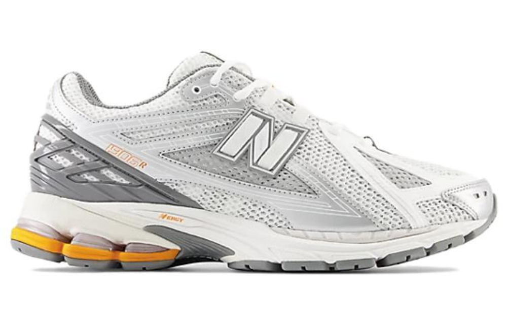 New Balance NB 1906R retro non-slip wear-resistant low-cut casual running shoes for men and women the same style white gray