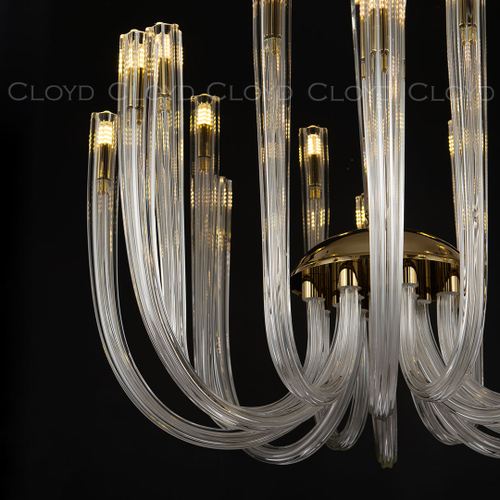 Люстра Cloyd AEDA C16 / Ø70 см - золото (арт.11662)