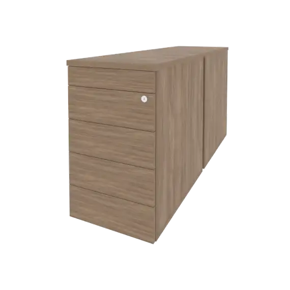 Onix Тумба двойная приставная/опорная (TIP-ON) O.TPO-2.7 TIP 432*1475*750