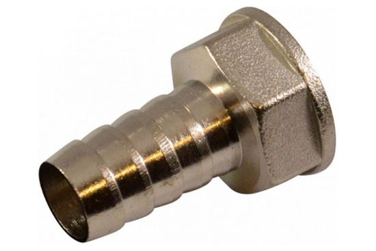 Штуцер 1"-25 мм латунь,неразъемный , двойной