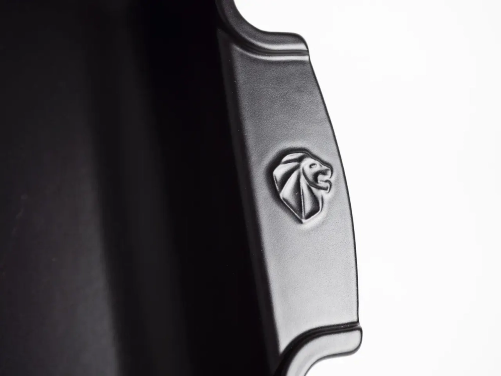 Peugeot Керамическое блюдо Appolia 40х27см, сатиновое черное