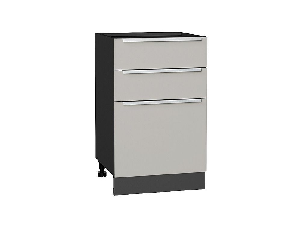 Шкаф нижний с 3-мя ящиками Фьюжн