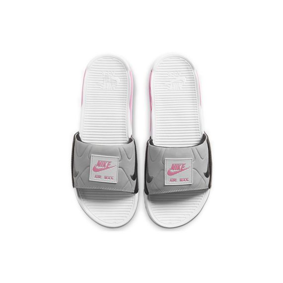 Nike Air Max 90 Slide 'Gray Pink White'