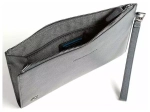 Клатч Piquadro Black Square/Ocean blue