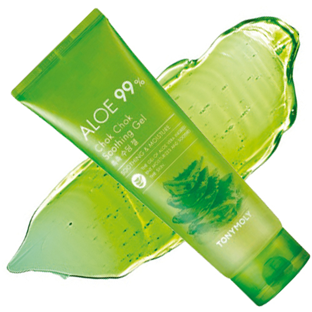 Tony Moly Aloe 99% Chok Chok Soothing Gel универсальный увлажняющий гель с экстрактом алоэ