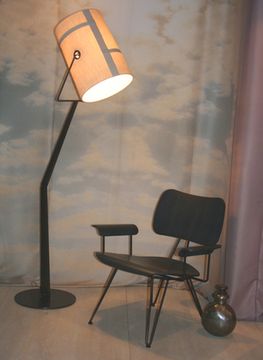 replica  Diesel Fork Floor  lamp ( marrone + grey )