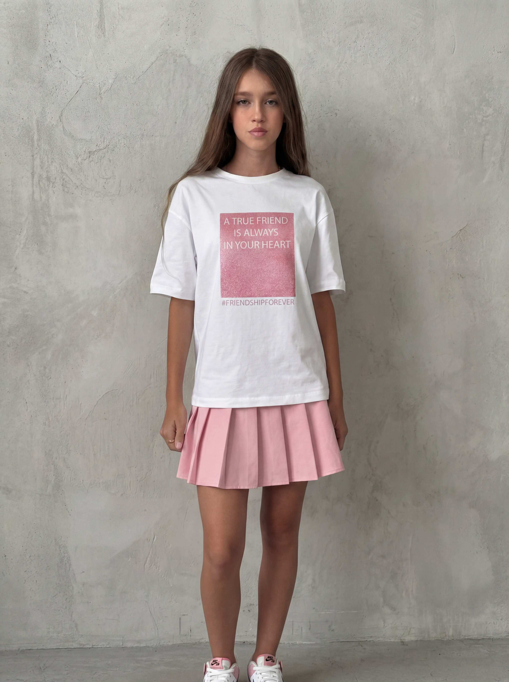 Футболка для девочки true friend