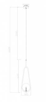 Подвесной светильник Freya Bumble FR5144PL-01TR