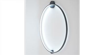 Бра LED 35W 3000К-6000K REAL AP35W LED BLACK чёрный Crystal Lux