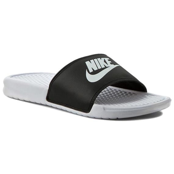 Nike Benassi JDI 'Black White'