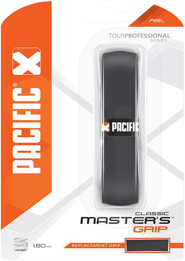 Теннисные намотки базовые Pacific Classic Masters Grip black 1P