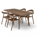 Обеденная группа «Стол Саванна + стулья Лугано»