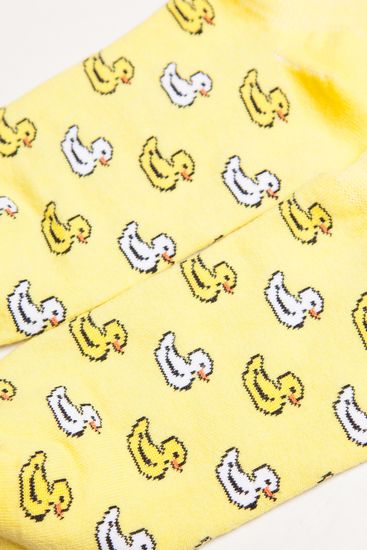 Носки ЗАПОРОЖЕЦ Утята короткие Желтый