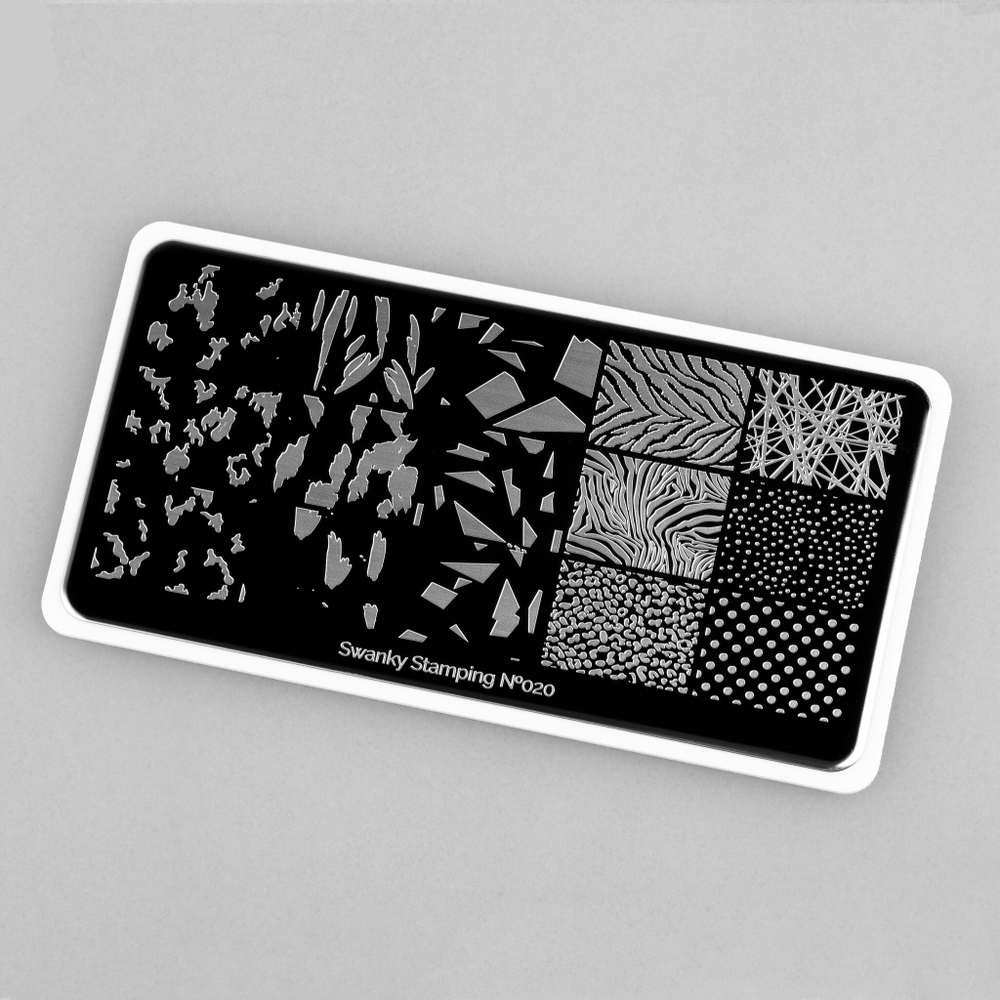 Пластина Swanky Stamping 020