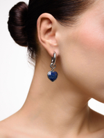 Серьги "Lovely" с лазуритом Silver 