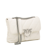 Кожаная сумка через плечо LOVE BIG PUFF CL SHEEP NAPPA Pinko - кремовый(100037 A0F2)